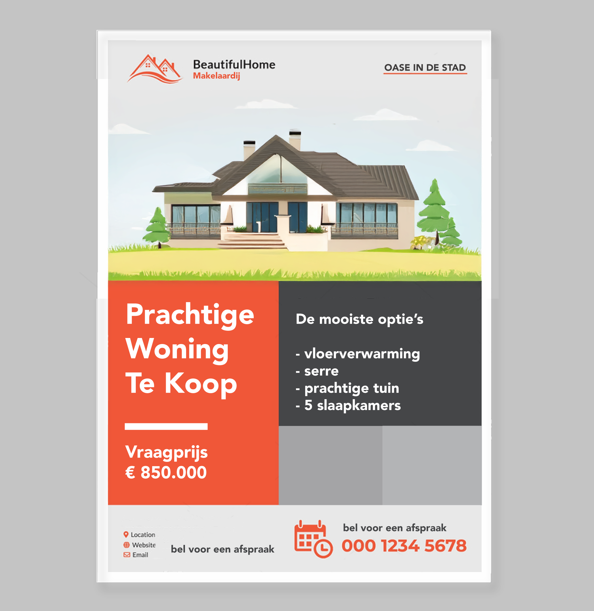 flyer te koop