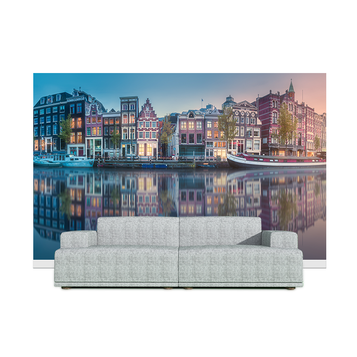 wandbekleding 2 Behang uit één stuk